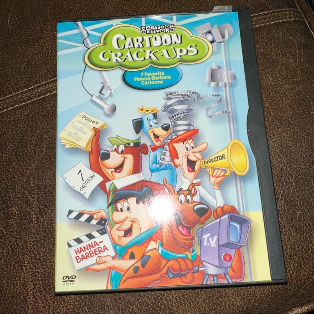 Cartoon Network: Cartoon Crack-Ups (DVD, 2001, Snap‎ Case) Hanna-Barbera
